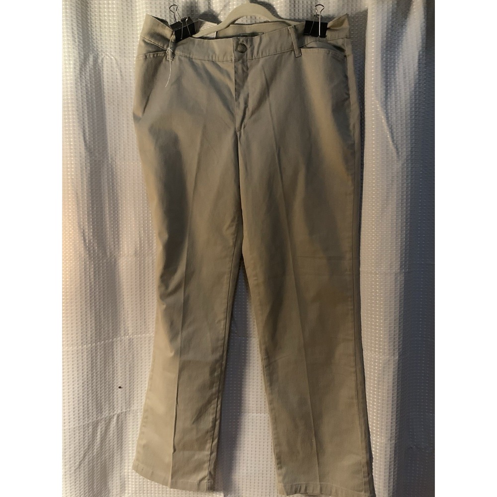 Ladies‎ Riders By Lee Plain Front Straight Leg 18L Khaki Pants